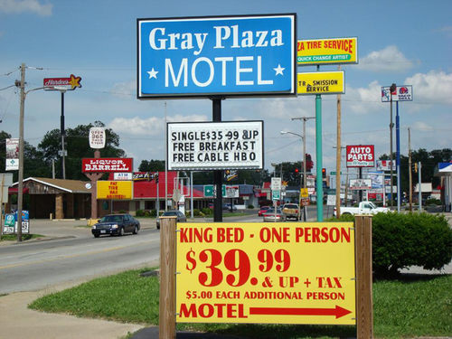 Gray Plaza Motel Benton Εξωτερικό φωτογραφία